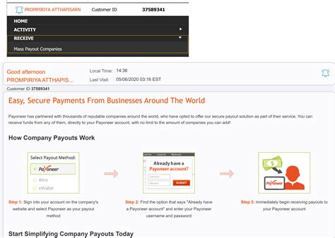 Payoneer Reviews - 8,501 Reviews of Payoneer.com | Sitejabber