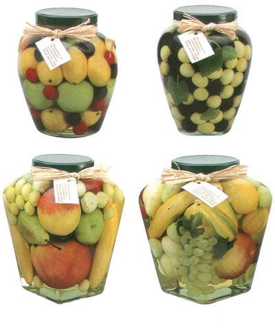 Artificial Fruit And Vegetable Decorative Preserves Jar, Artificial ...