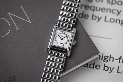 【F】 Meet The Longines Mini DolceVita On A Brick-Style Bracelet