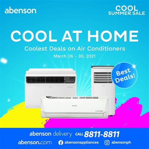 Abenson – Cool at Home Aircon Deals | Manila On Sale