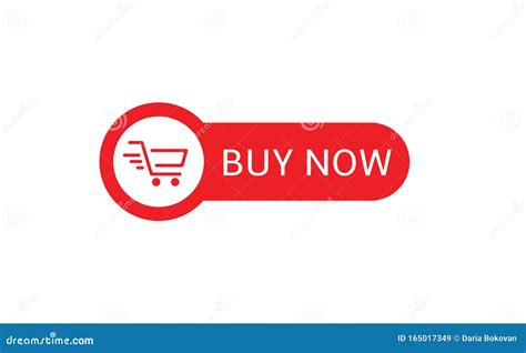 Buy now button stock vector. Illustration of download - 165017349