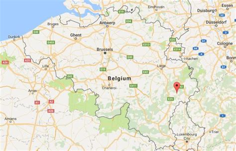 Where is Vielsalm on map Belgium