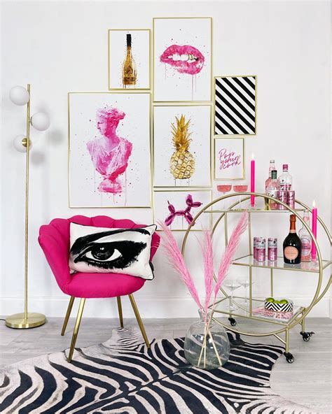 The Best Glam Wall Art and Where to Buy It - Red Soles and Red Wine