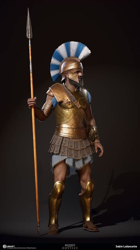 ArtStation - Athenian Heavy Soldier, Sabin Lalancette | Greek warrior ...