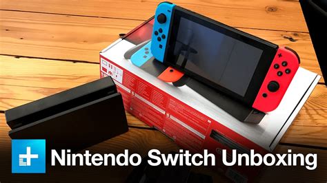 Nintendo Switch Unboxing - Hands On - YouTube