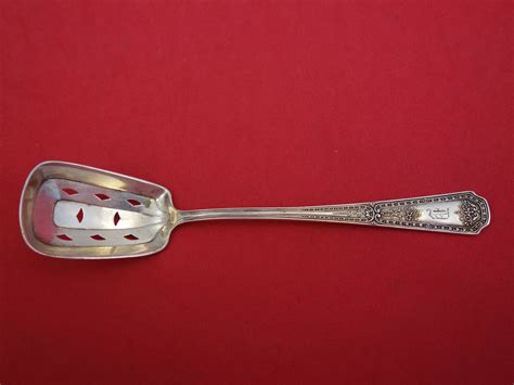 Carpathia by SSMC-Saart Sterling Silver Olive Spoon w/Square Bowl ...