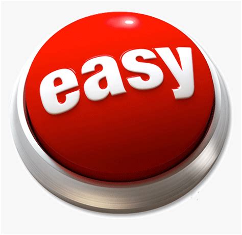 Staples Easy Button Png, Transparent Png - kindpng