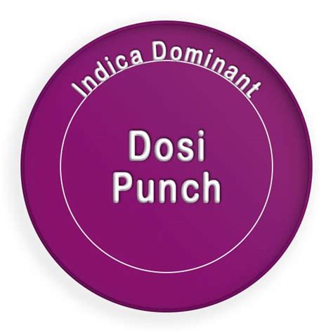 Dosi Punch | Cannabis Intention