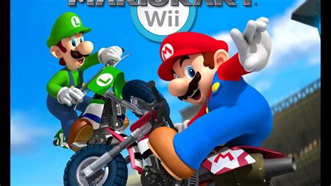 Mario Kart Wii Multiplayer 1: Super Mario Motocross - YouTube