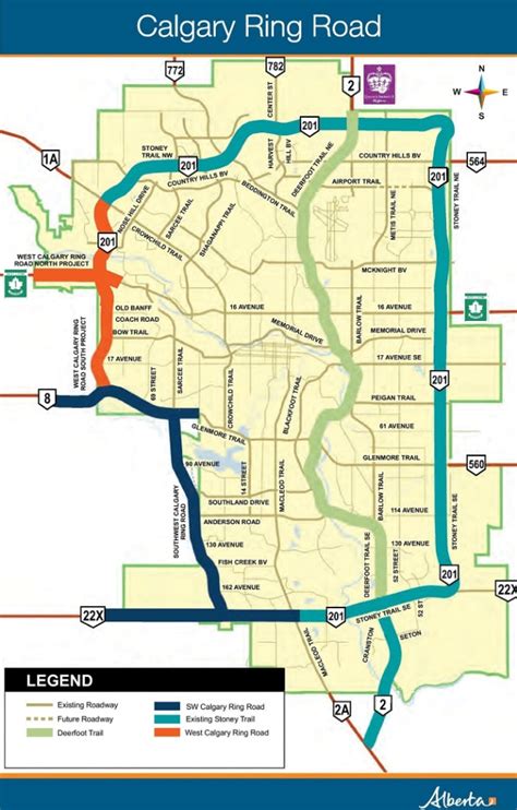 Final section of Calgary's ring road opens to traffic on Tuesday | CBC News