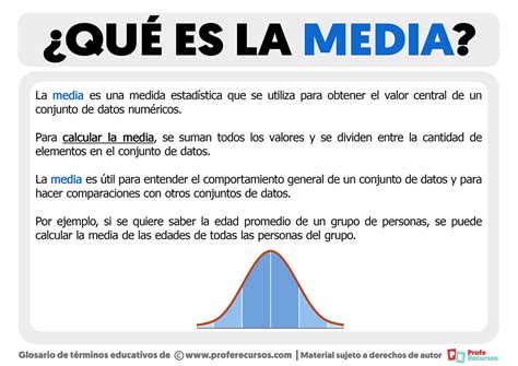 Qué es La Media | Definición de La Media