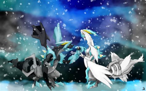 Kyurem Black and White by SimpleDerk on DeviantArt