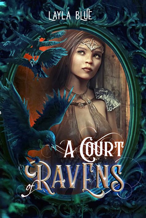 A Court of Ravens - Fantasy Book Cover Design - Ikaruna