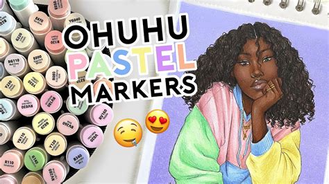 Ohuhu Markers Pastel not a happy bag of bricks either