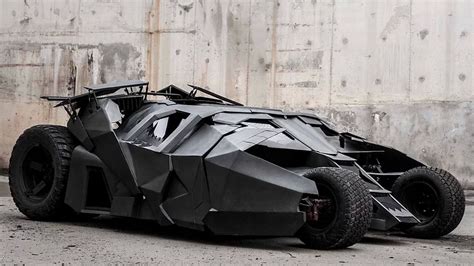 This electric Batmobile Tumbler replica is Batman's green ride, could ...