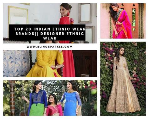 Bushra M Blogs Top 20 Indian Ethnic Wear Brand Names || List Of Top 10 ...