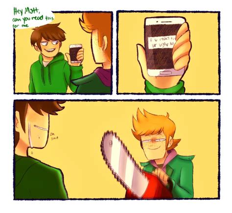 Edd: wait no! :,D Eddsworld Comics, Anime Comics, Funny Comics ...