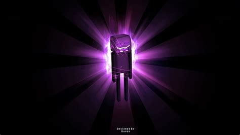 Purple Background Enderman Minecraft, HD wallpaper | Peakpx