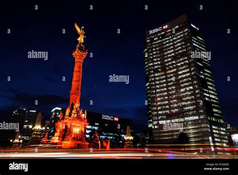 Angel of Independence victory column, Paseo de la Reforma, Mexico City ...