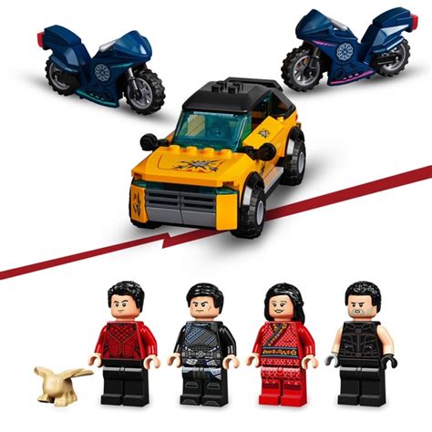 LEGO 76176 Marvel Shang-Chi Escape from The Ten Rings Set | Smyths Toys ...