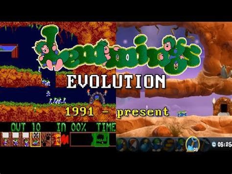 Evolution of Lemmings (1991 - present) : r/RetroGamePorn