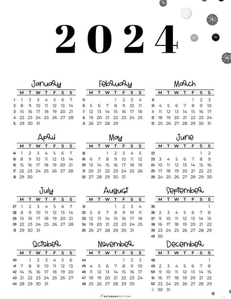 Week 8 2024 Calendar - 2024 Monthly Calendar