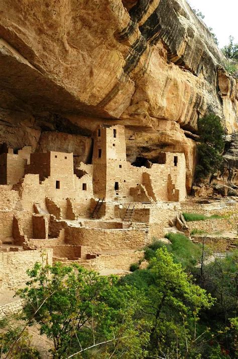 Cliff Dwellings at Mesa Verde | Cliff dwellings, Mesa verde national ...