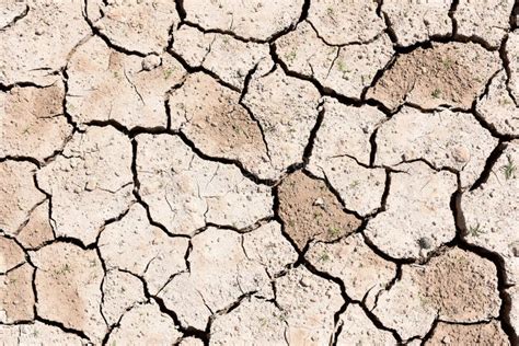 Cracked Earth Due To Drought and Climate Change Stock Photo - Image of ...