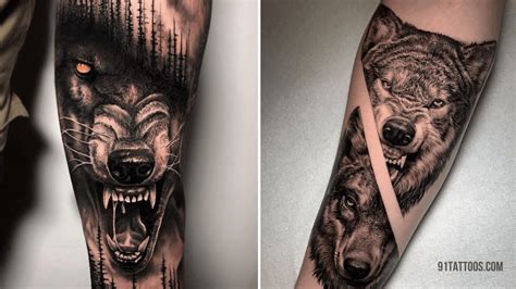 Werewolf tattoo drawings photos