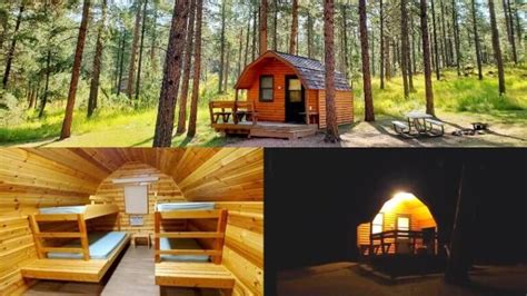 Custer State Park camping cabins INSIDE PICS of South Dakota state park ...