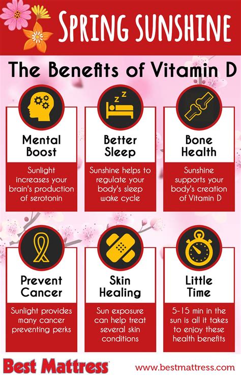 Spring Sunshine: Benefits of Vitamin D - Best Mattress