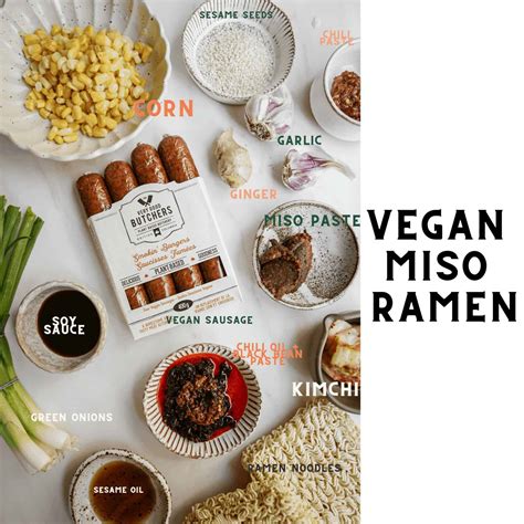 Vegan Miso Ramen | FoodByMaria Recipes