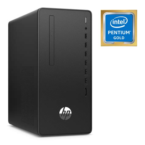 HP 290 G4 Desktop, Intel Pentium Gold G6400, 4GB Ram, 1TB HDD, FREEDOS ...