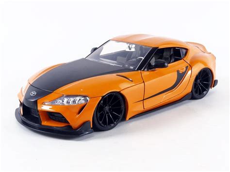 Buy Fast & Furious F9 1:24 2020 Toyota Supra Die-cast Car, Rubber Toys ...