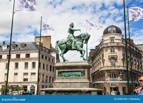 Orleans Statue Jeanne D'Arc, France Editorial Stock Photo - Image: 29281493