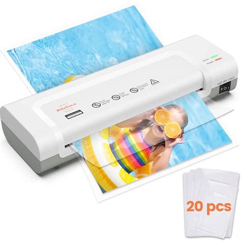 Buy Laminator Machine,VidaTeco 9-inch Thermal Laminator with Laminating ...