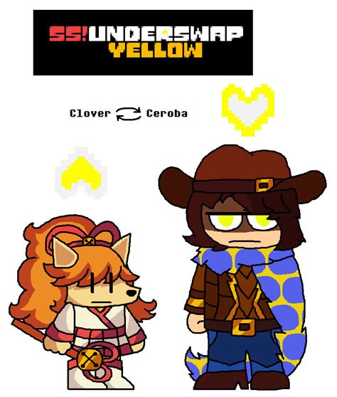 SS!UNDERSWAP YELLOW - Clover and Ceroba by supersapphirestudios on ...