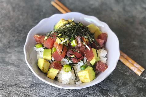 Japanese Avocado Bowl (Negitoro Donburi) | Asian Inspirations