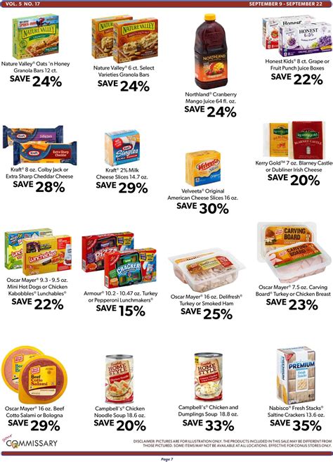 Commissary Current weekly ad 09/09 - 09/22/2019 [7] - frequent-ads.com