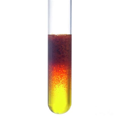 Iron (iii) Hydroxide Precipitation Photograph by Science Photo Library ...