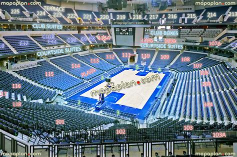 FedExForum - View from Section 102 - Row HH - Seat 6 - Grizzlies ...