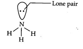 What is lone pair of electrons