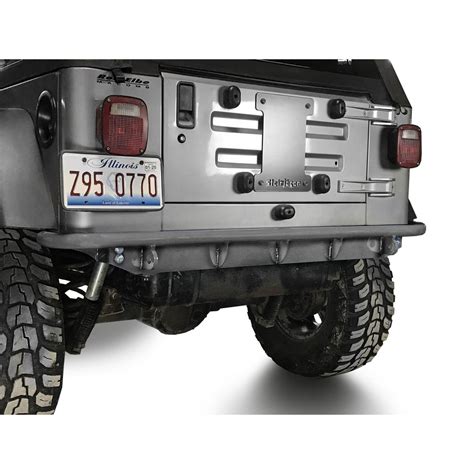 Bumpers Rear Fluorescent Orange for Wrangler TJ 1997-2006