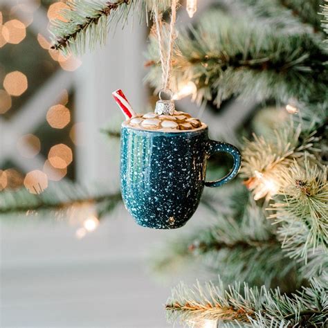 Campfire Cocoa Mug Ornament | Christmas ornaments, Christmas tree ...