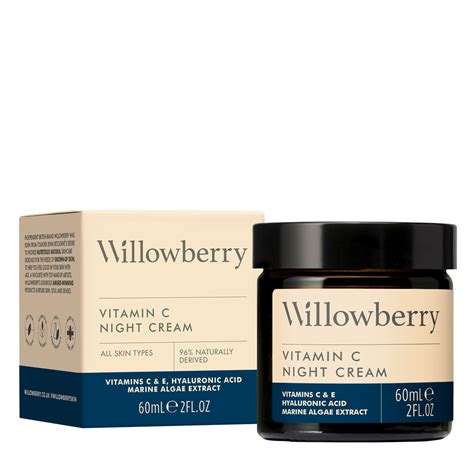 Willowberry Vitamin C Night Cream, 60ml - VictoriaHealth