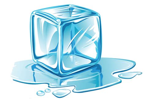 Ice cube Melting Clip art - Cartoon blue ice cubes png download - 1024* ...