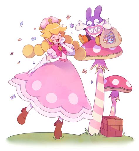 Peachette and Nabbit | Peachette / Super Crown | Know Your Meme