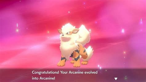 The best moveset for Arcanine in Pokemon Sword and Shield