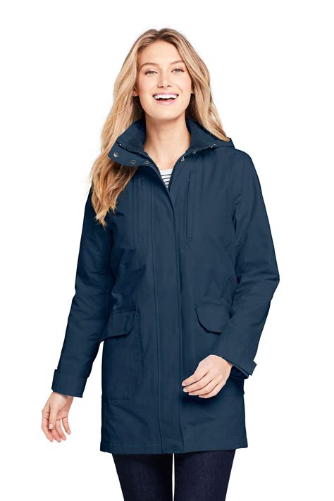 Lands' End - Women's Squall Lightweight Raincoat - Walmart.com ...