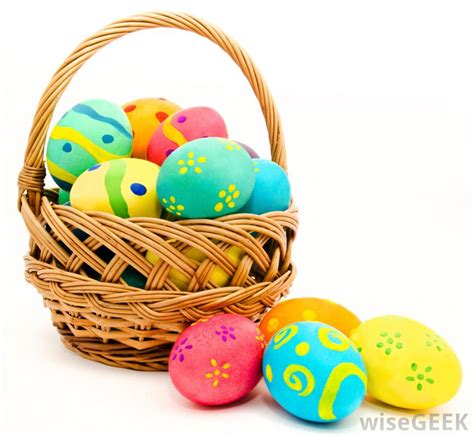 Easter Eggs In A Basket - ClipArt Best